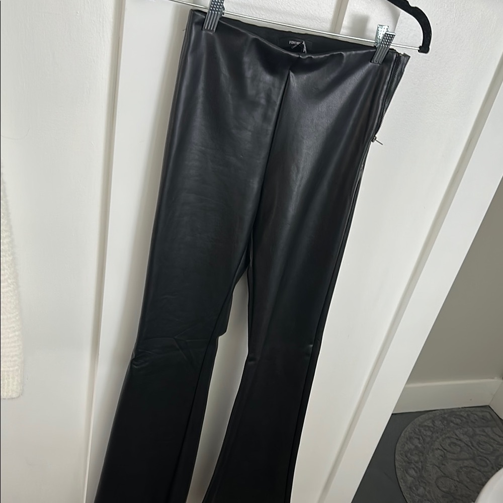 Forever 21 Black Boot Cut Flare Pants